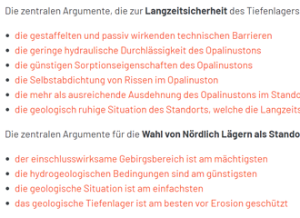 RBG Argumente
