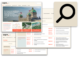 web site suche
